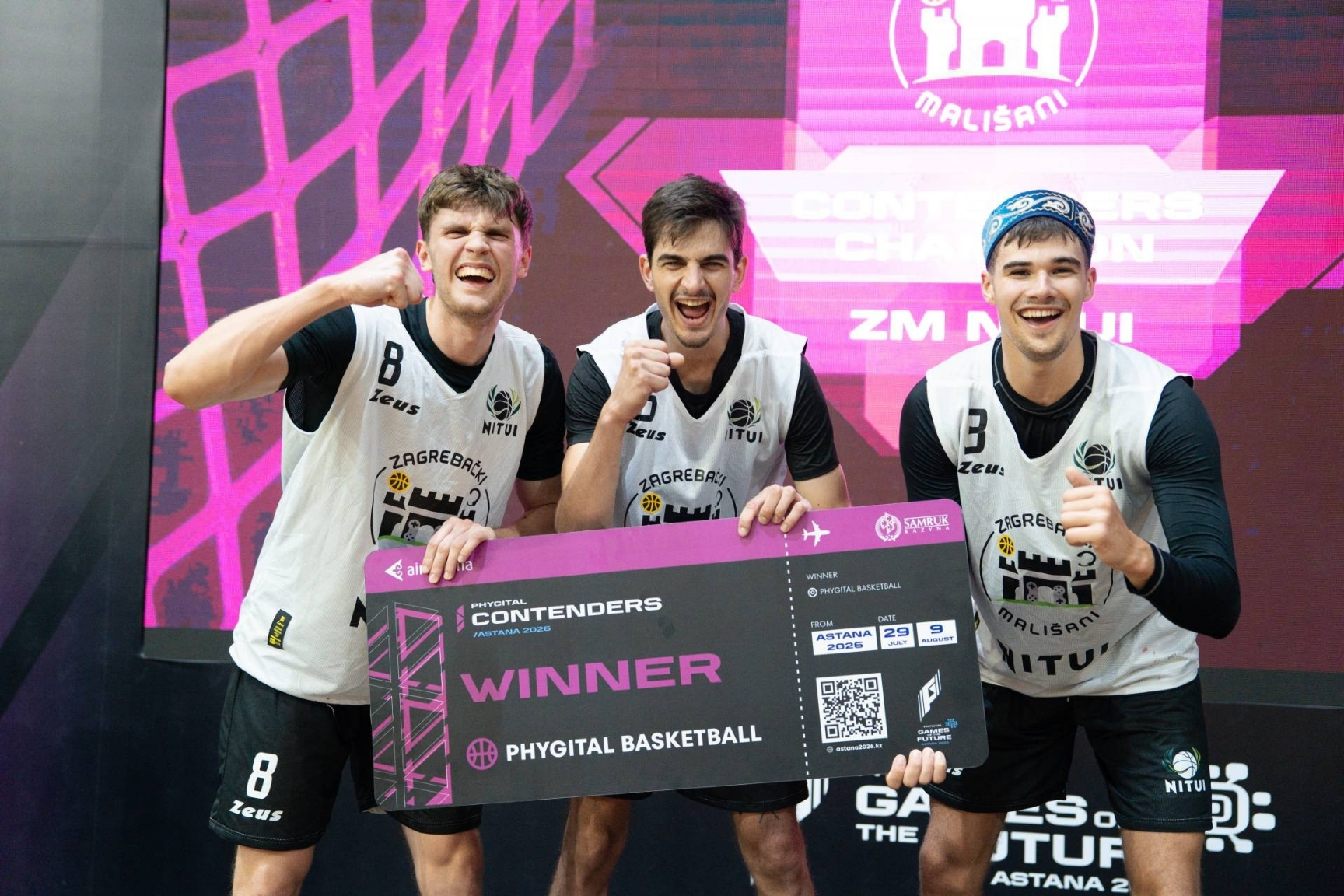 ZM NITUI slavi pobjedu na turniru Phygital Contenders